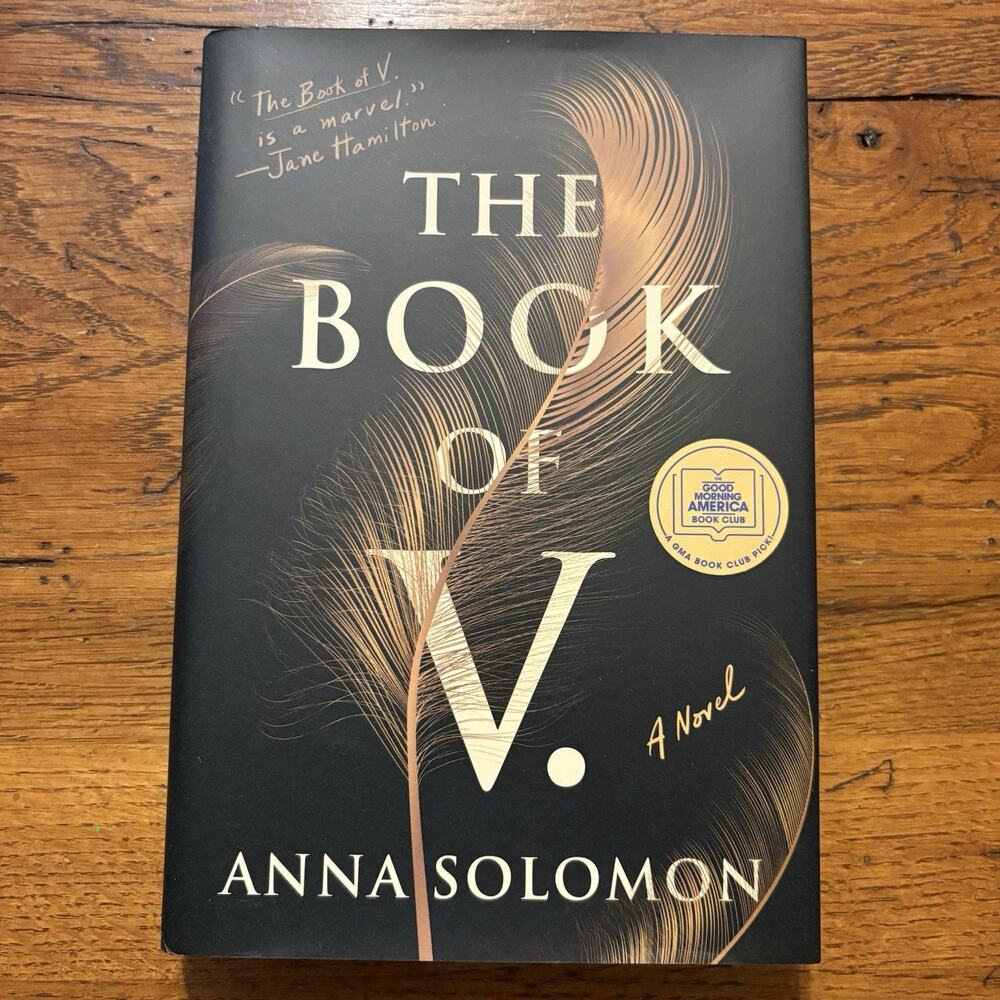 The Book of V Anna Solomon 2020 First Edition 1st Printing Hardcover GMA